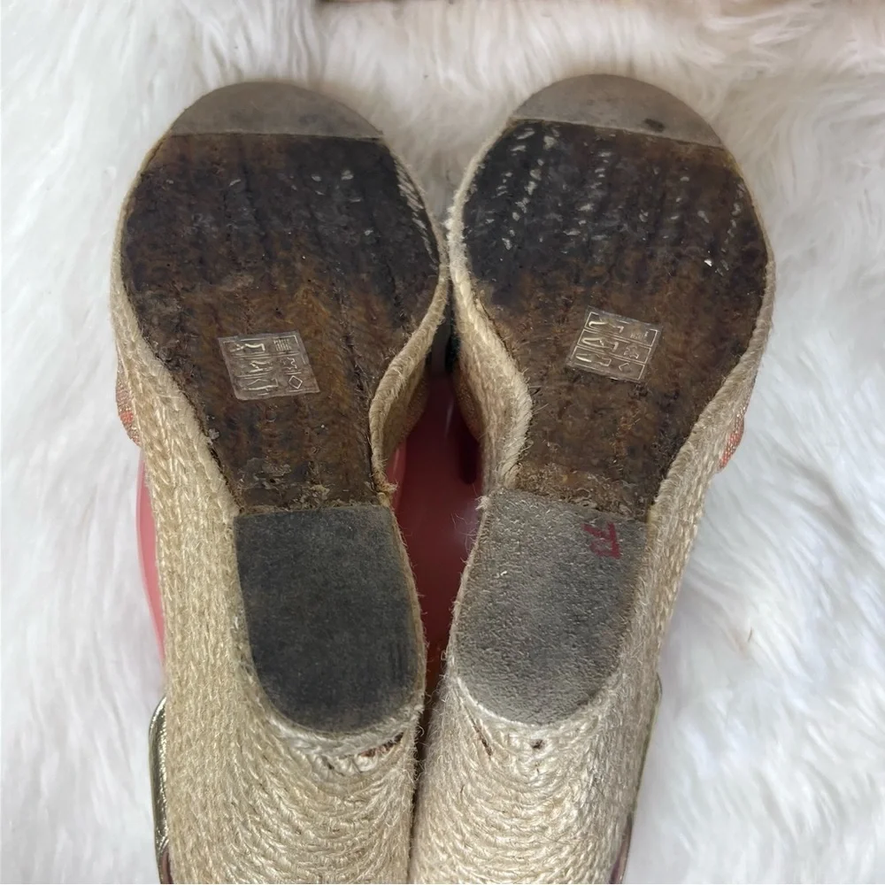 Missoni Multicolor Wedge Heels